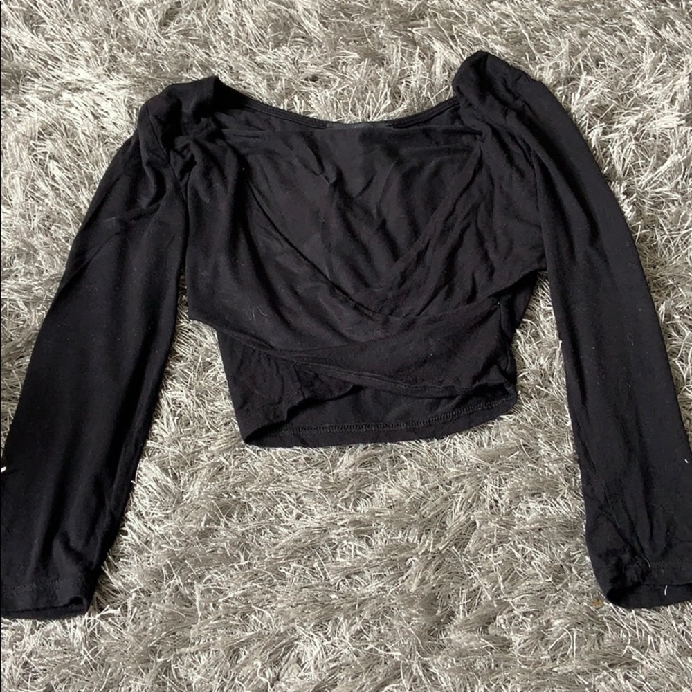Front open crop top